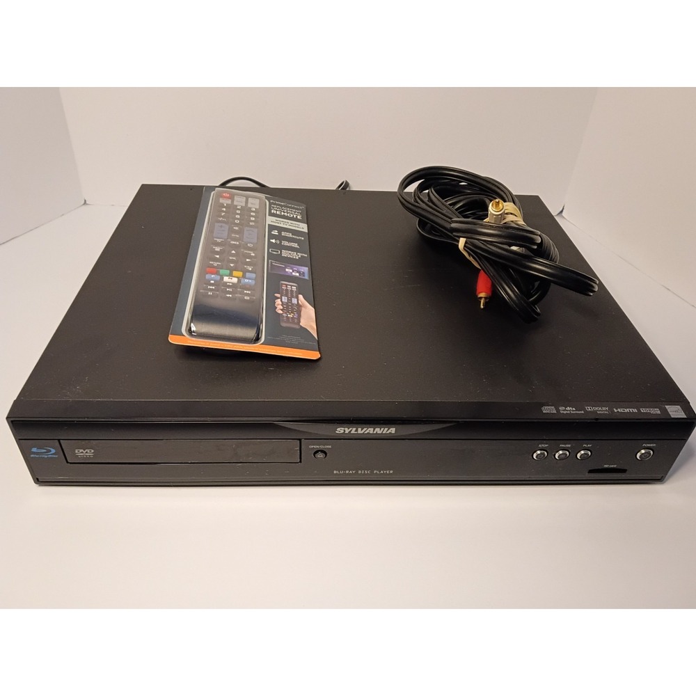 Sylvania NB501SL9 Blu-ray DVD Player HDMI 1080p w/ Remote & Power Cord
